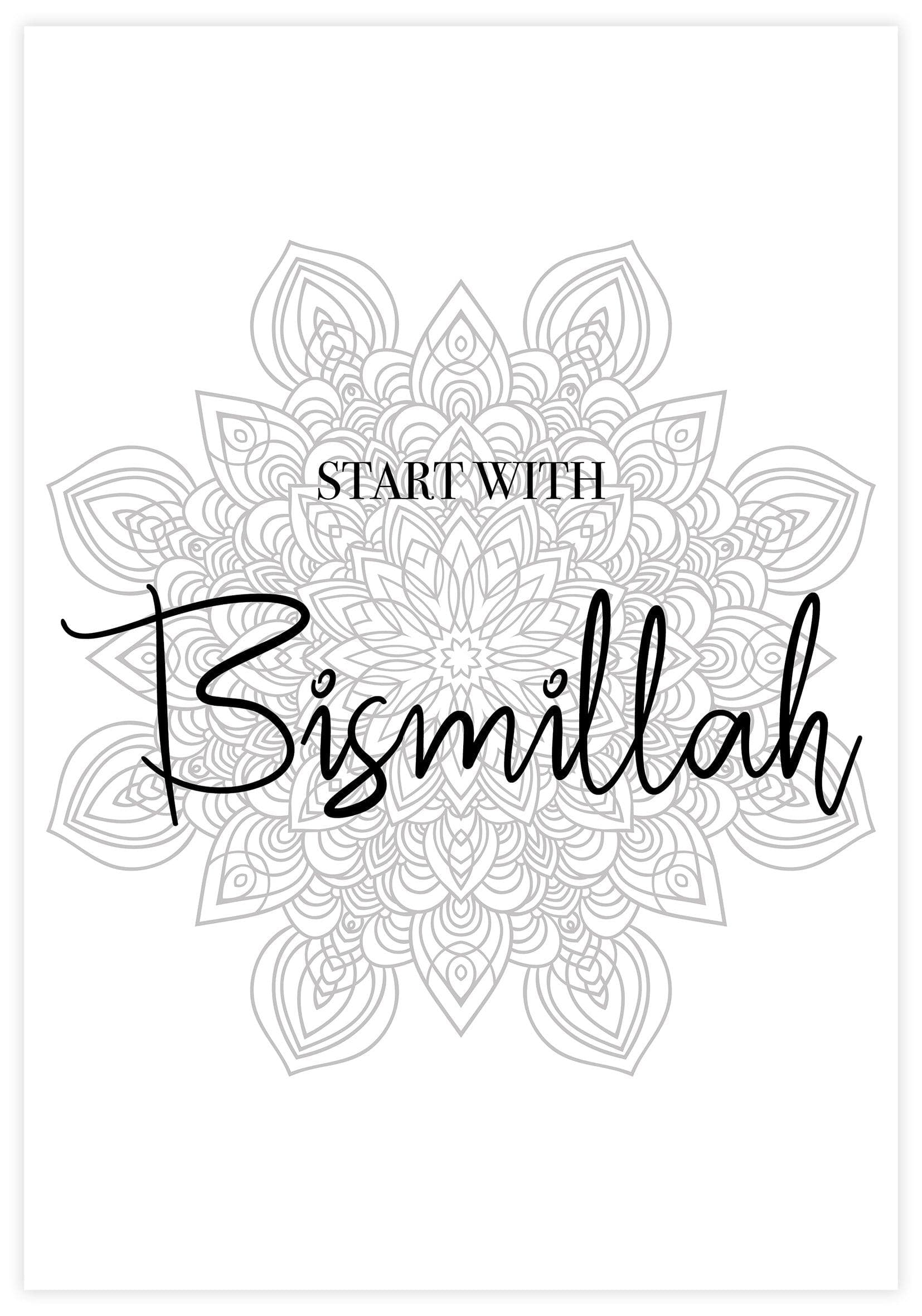 Start With Bismillah Poster