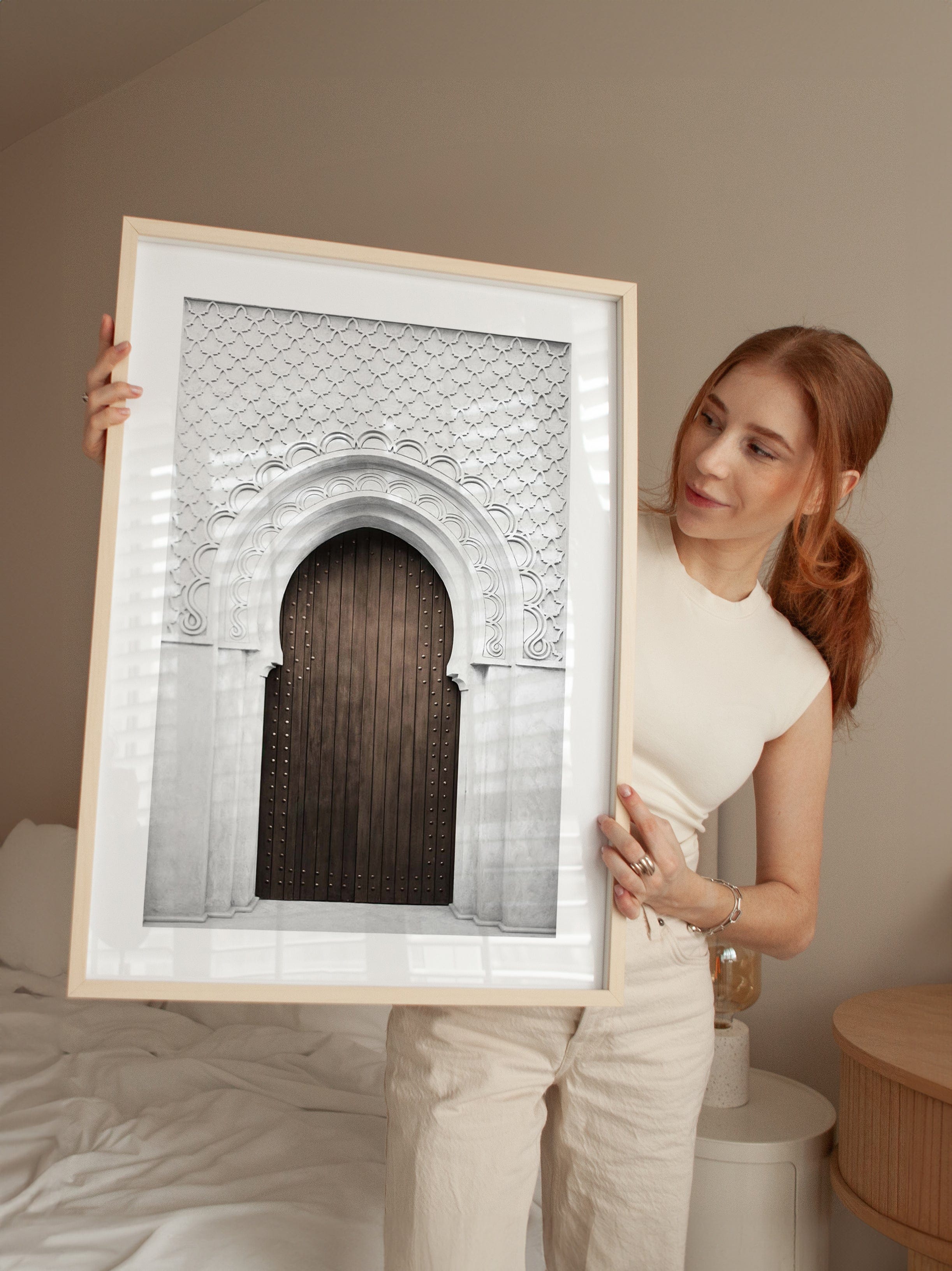 Wooden Door Poster